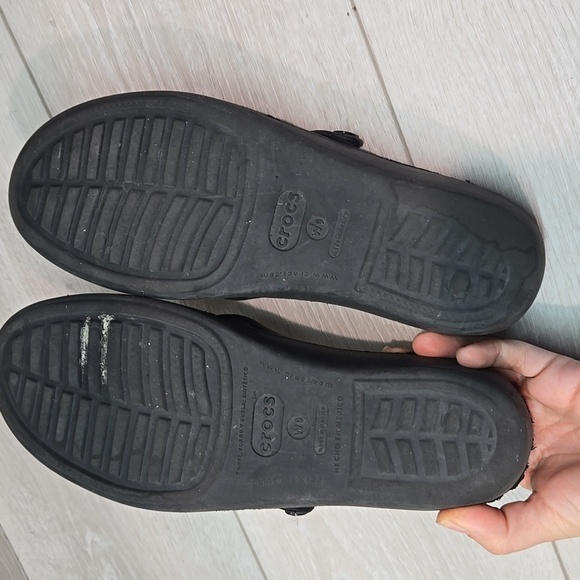 Crocs Women Wedge Sandals Shoes Sz 9 - Picture 9 of 13